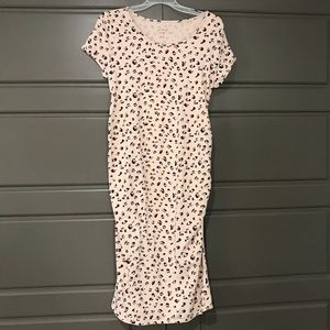 Ingrid and Isabel Maternity Dress Leopard - L
